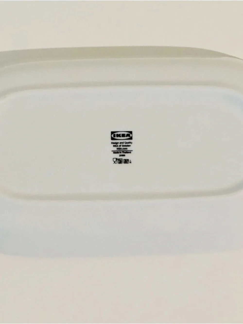 IKEA sleek oval